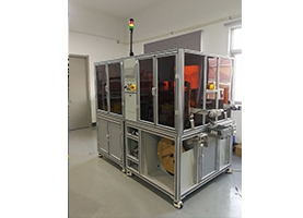 Double braid assembly testing machine