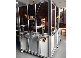 Assembly, testing and packaging machine